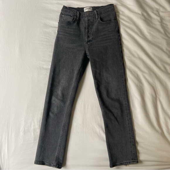 AGOLDE Riley High Rise Straight Crop - Picture 3 of 14